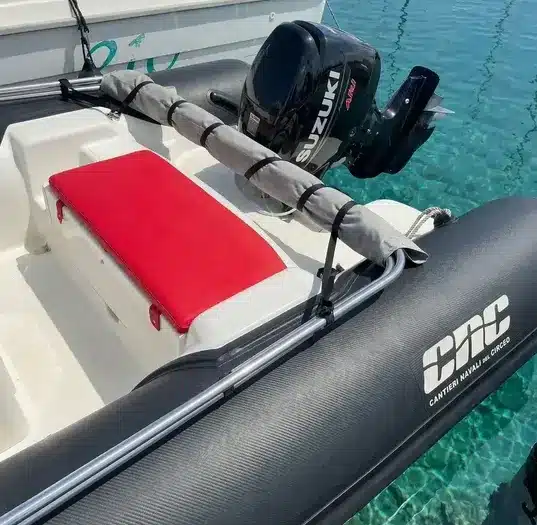 Motore fuoribordo Suzuki 40 cavalli gommone noleggio Alghero senza patente